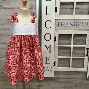 Handmade ADORABLE little girls dress.  Size 3.